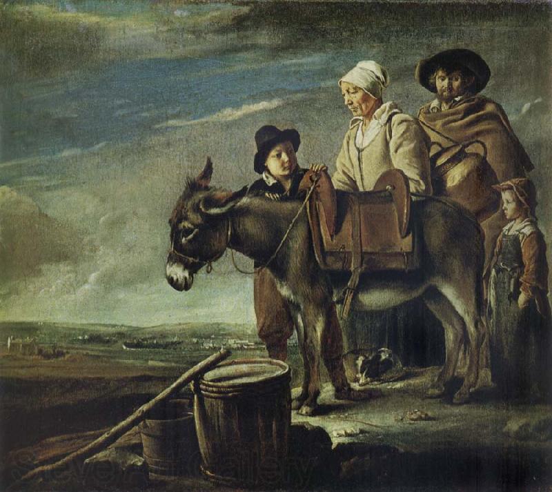 Louis Le Nain The Milkwoman-s Family Germany oil painting art